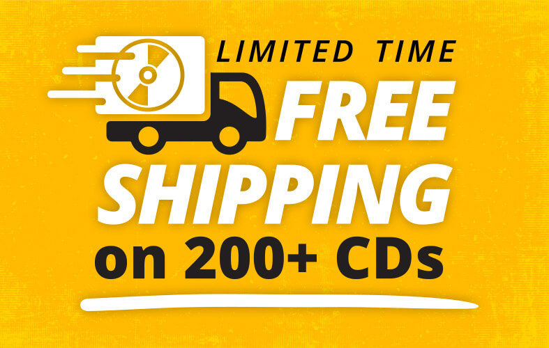 Get free ground shipping on orders of 200+ CDs!
