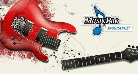 Insure your music gear through MusicPro Insurance