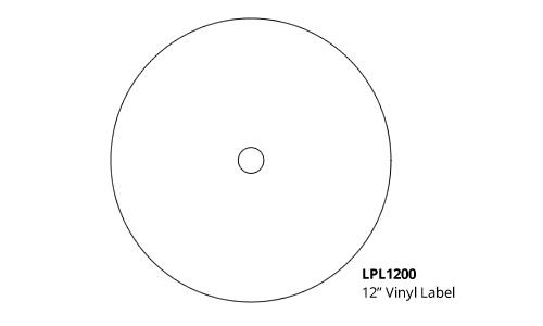 Free Vinyl Record Label Template - Free Printable Templates