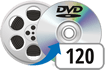 Basic DVD Encoding up to 120 Mins Video<br>(No Menu)