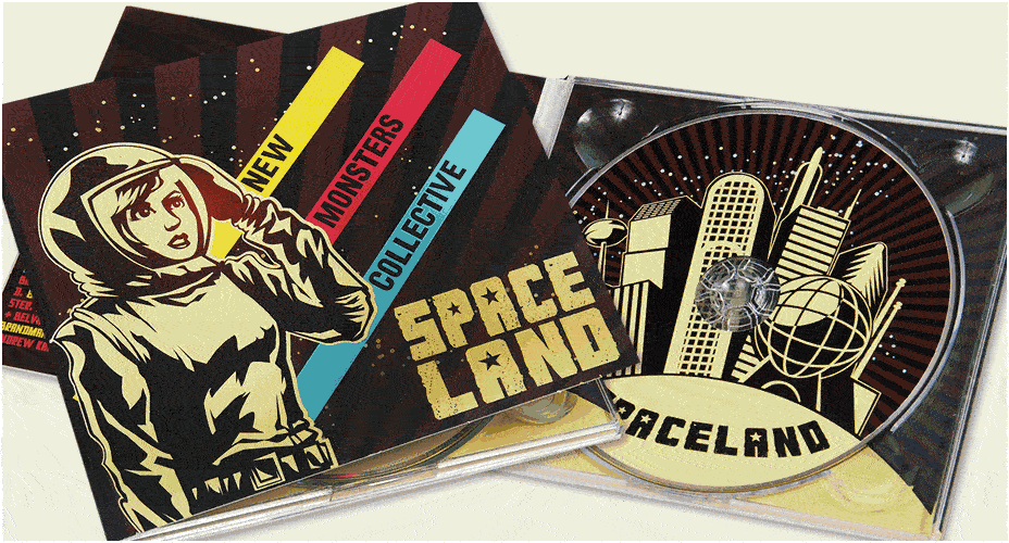 CDs in your packaging choice of Jewel Cases w/ 2-panel inserts, Eco-Wallets w/ 4-panels, Digipak w/ 4-panels, or Jackets