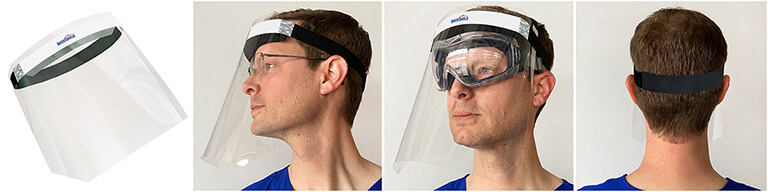 Make it professional Clear Face Shields