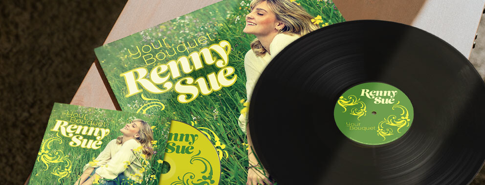 Renny Sue album on vinyl and CD