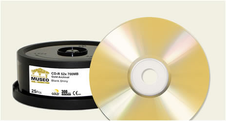 CD-R Falcon 24K Gold Archival CD-R Falcon 24K Gold Archival
