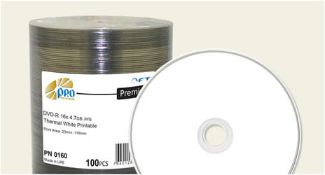 Falcon 16x White Thermal DVD-Rs Falcon 16x White Thermal DVD-Rs