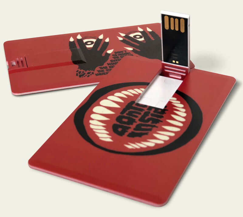 Put your logo on music card flash drives USB Music Cards