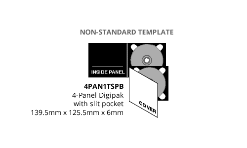 4 Panel with Slit Pocket (4PAN1TSPB)