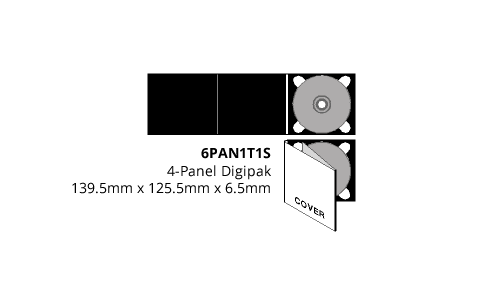 6 Panel with Single Spine (6PAN1T1S)