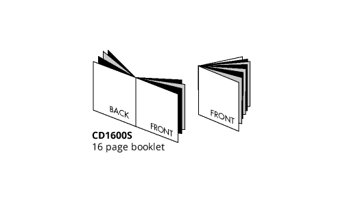 16 Page Booklet (CD-1600S)