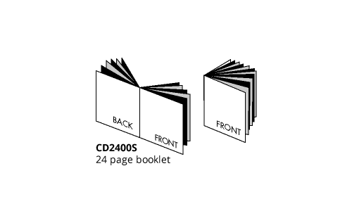 24 Page Booklet (CD-2400S)