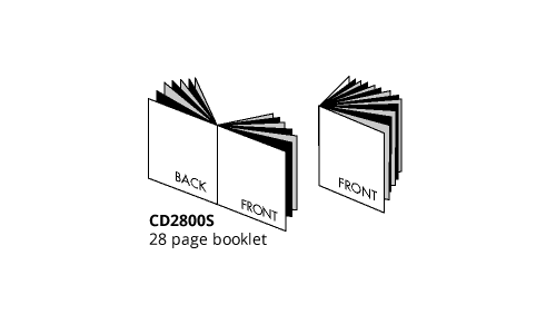 28 Page Booklet (CD-2800S)