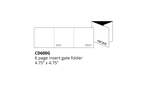 6 Page Folder (CD600)