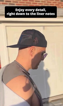 Torrence unboxes his deluxe digipak CD