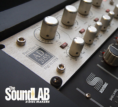 The SoundLAB at Disc Makers The SoundLAB at Disc Makers