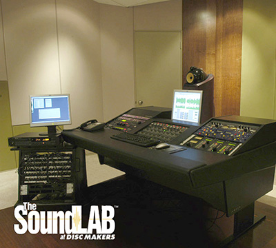 The SoundLAB at Disc Makers The SoundLAB at Disc Makers